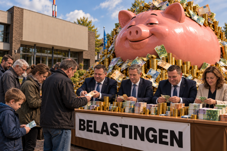 €72 miljoen in de gemeente spaarpot, maar úw belastingen stijgen!